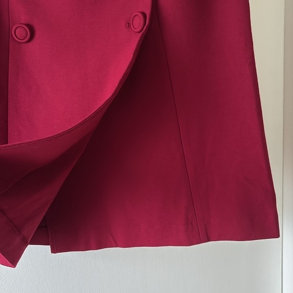 Talbots Knit Faux Wrap A-Line Skirt 4 - Picture 4 of 8